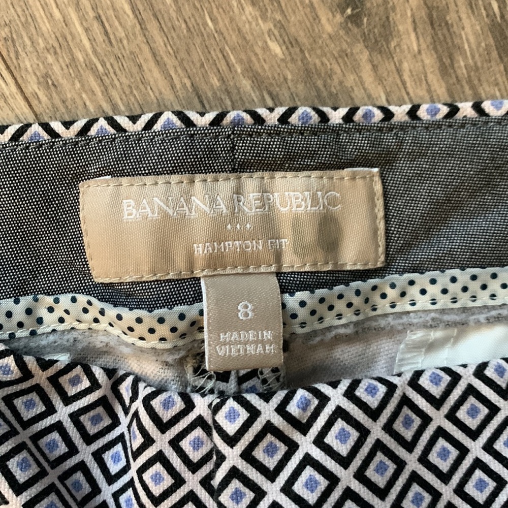 Banana Republic Hampton Fit Work Pants - Size 8 - Picture 3 of 4